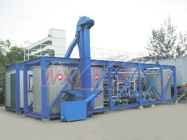 Shenzhen really want technology 20 tons of mobile integrated modified asphalt equipment